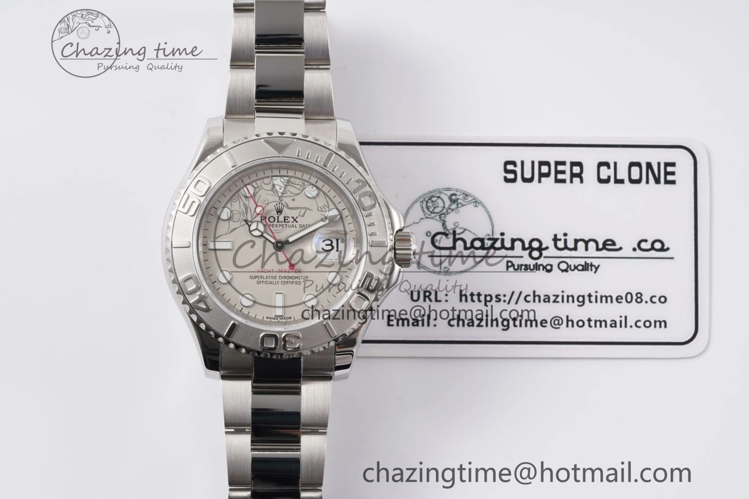 Yacht-Master 126622 SS APSF Best Edition Silver Dial on SS Bracelet A Snug 1973