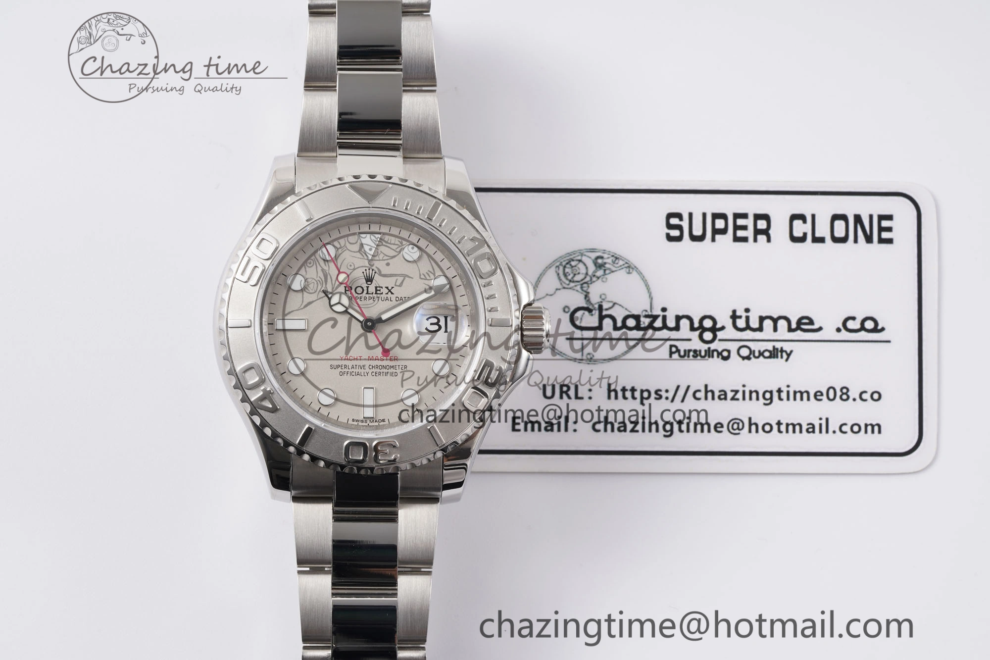 Yacht-Master 126622 SS APSF Best Edition Silver Dial on SS Bracelet A Snug 1973