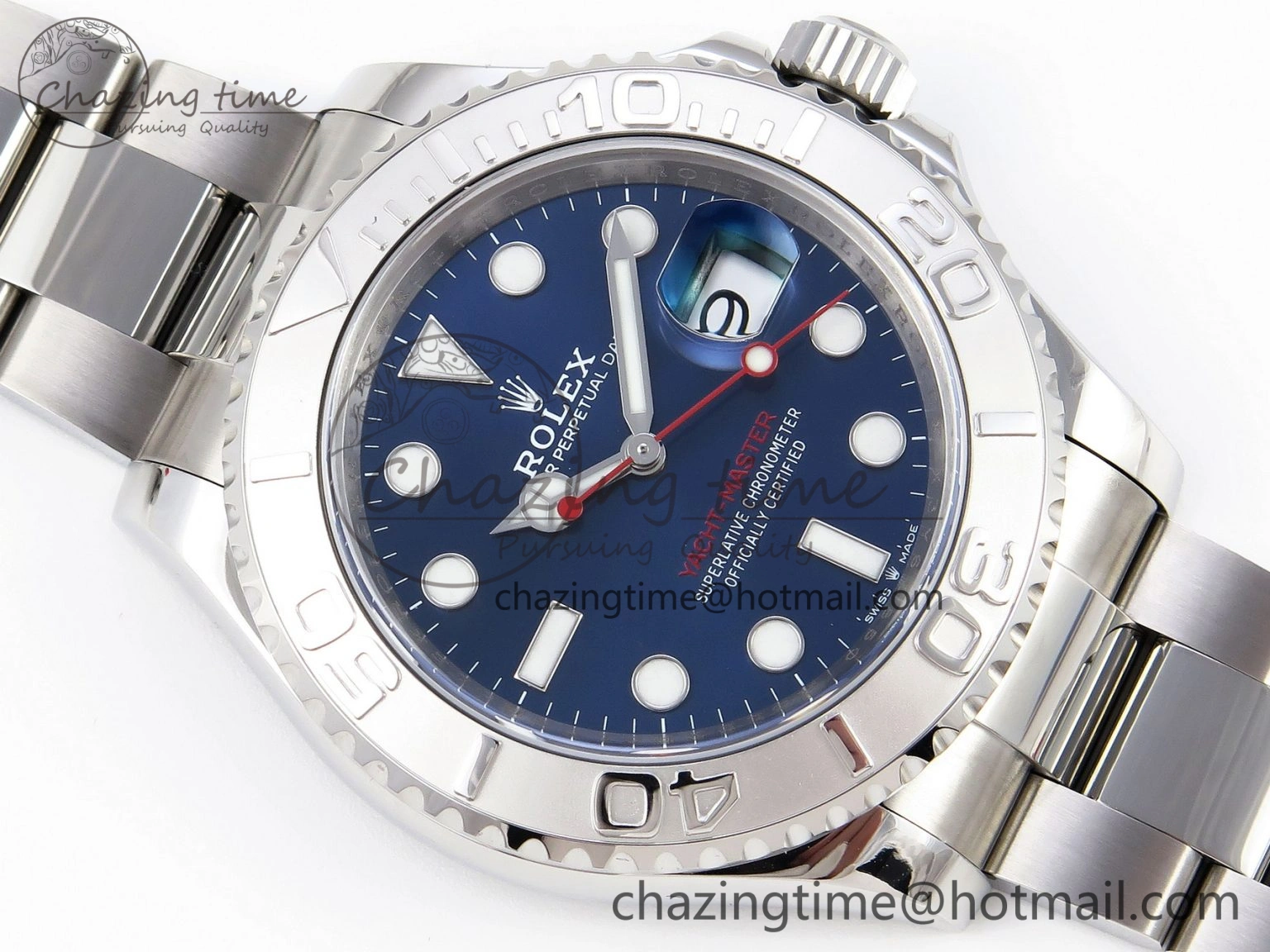 DailyWear Yacht-Master 126622 VSF 1:1 Best Edition 904L Steel Blue Dial on SS Bracelet VS 1898