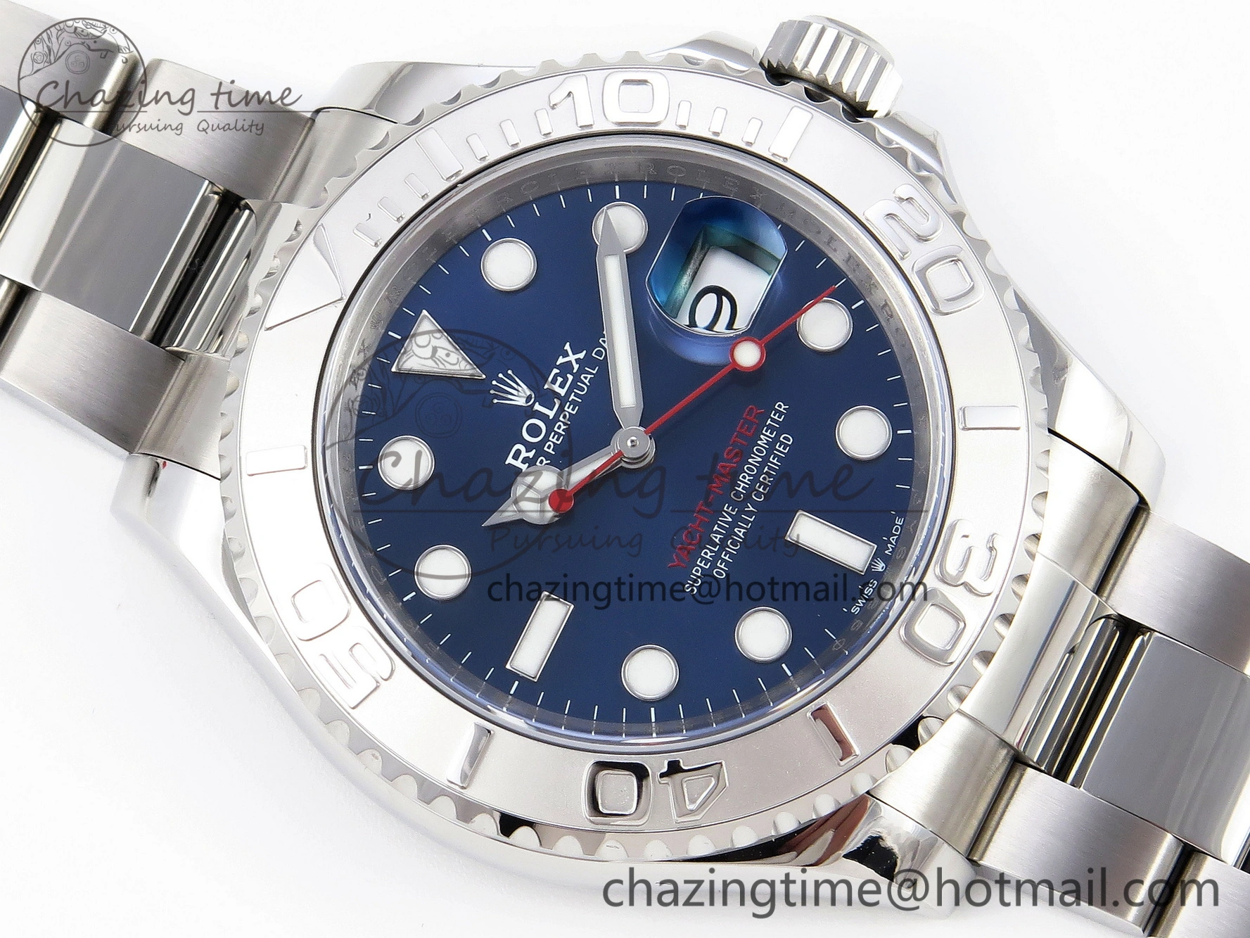 DailyWear Yacht-Master 126622 VSF 1:1 Best Edition 904L Steel Blue Dial on SS Bracelet VS 1898