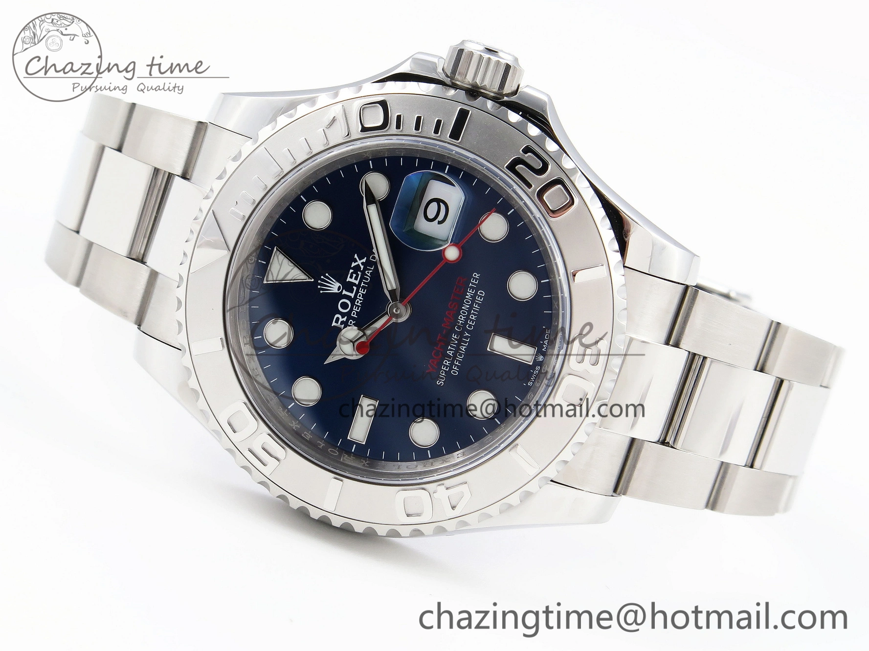 DailyWear Yacht-Master 126622 VSF 1:1 Best Edition 904L Steel Blue Dial on SS Bracelet VS 1898