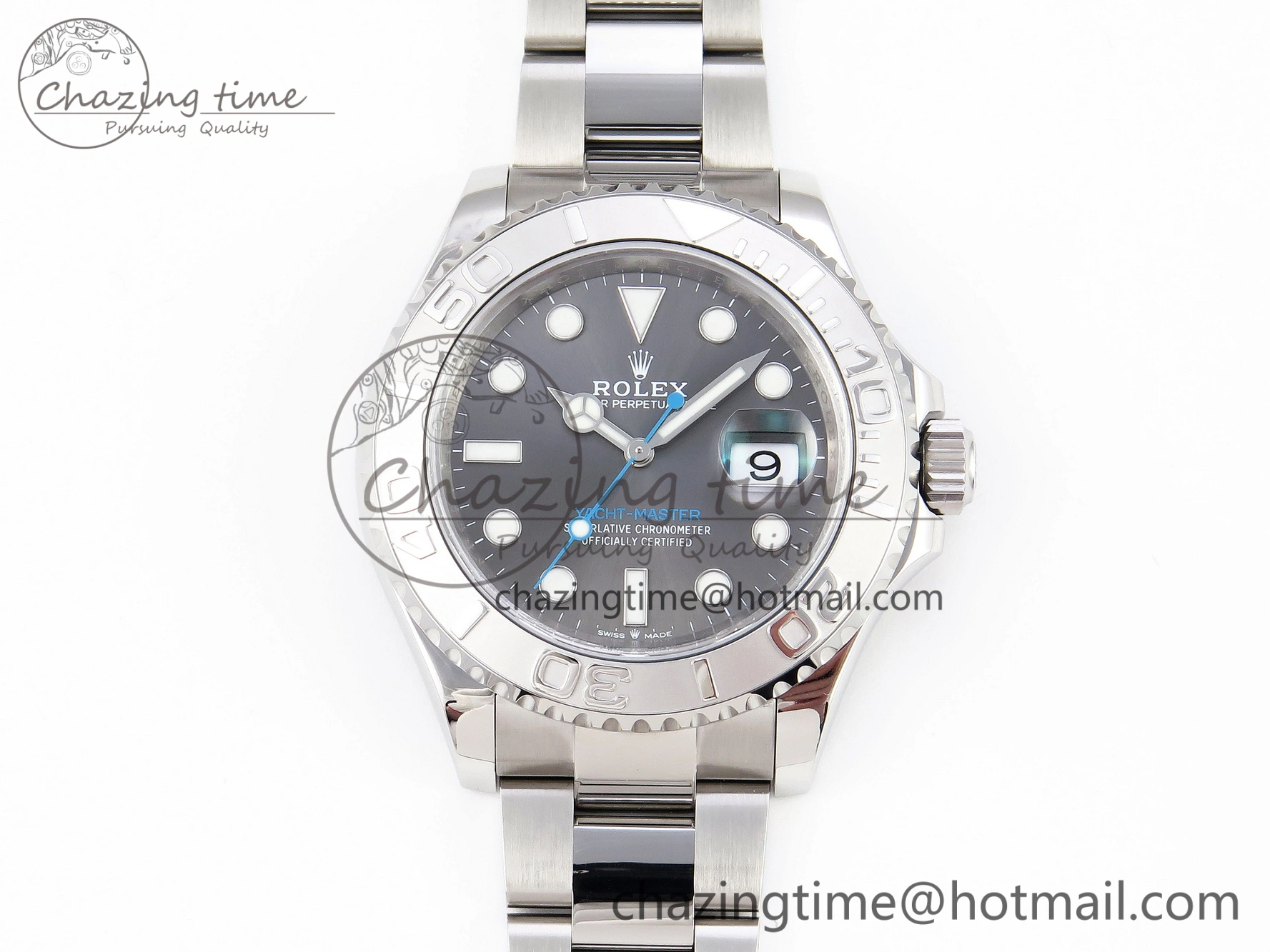 Yacht-Master 126622 VSF 1:1 Best Edition 904L Steel Gray Dial on SS Bracelet VS Chic 1899