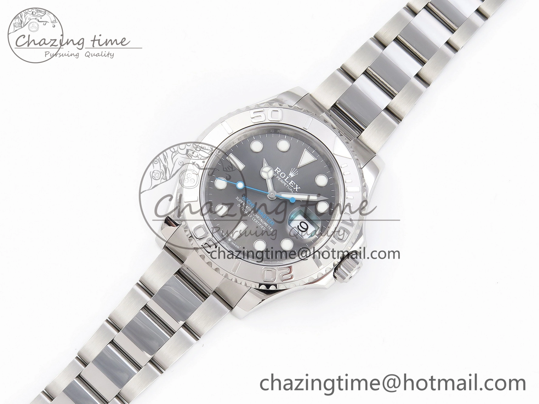 Yacht-Master 126622 VSF 1:1 Best Edition 904L Steel Gray Dial on SS Bracelet VS Chic 1899