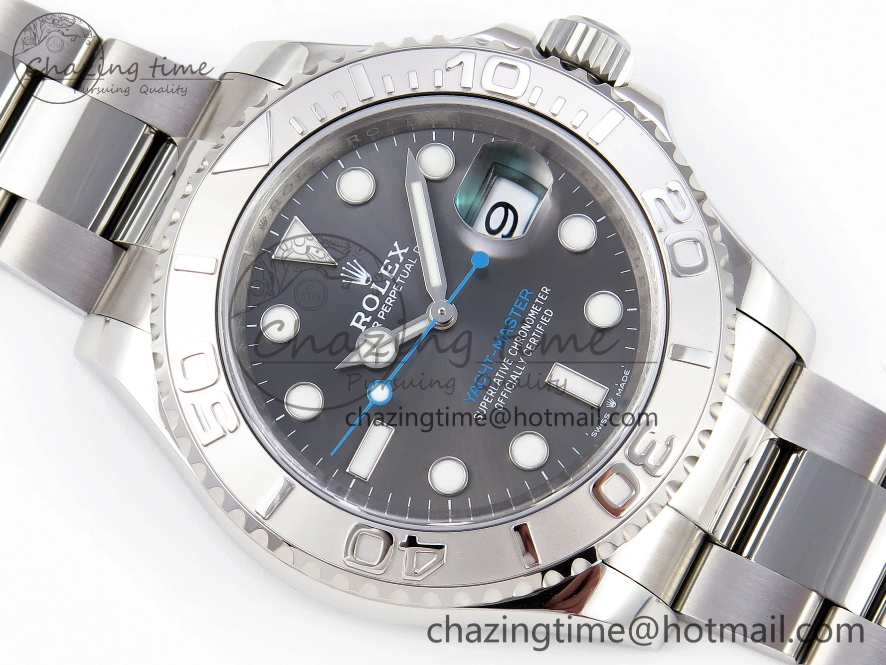 Yacht-Master 126622 VSF 1:1 Best Edition 904L Steel Gray Dial on SS Bracelet VS Chic 1899