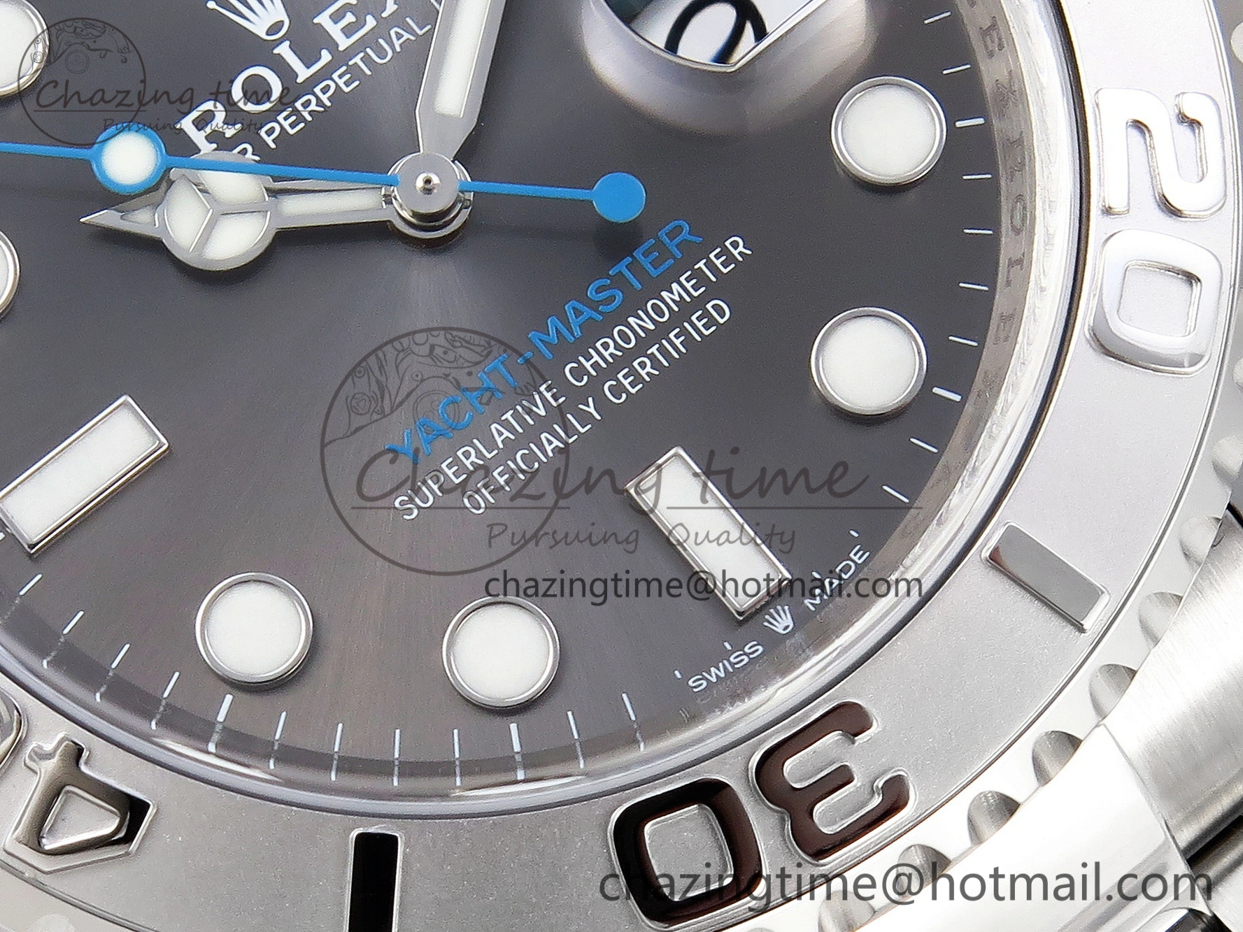 Yacht-Master 126622 VSF 1:1 Best Edition 904L Steel Gray Dial on SS Bracelet VS Chic 1899