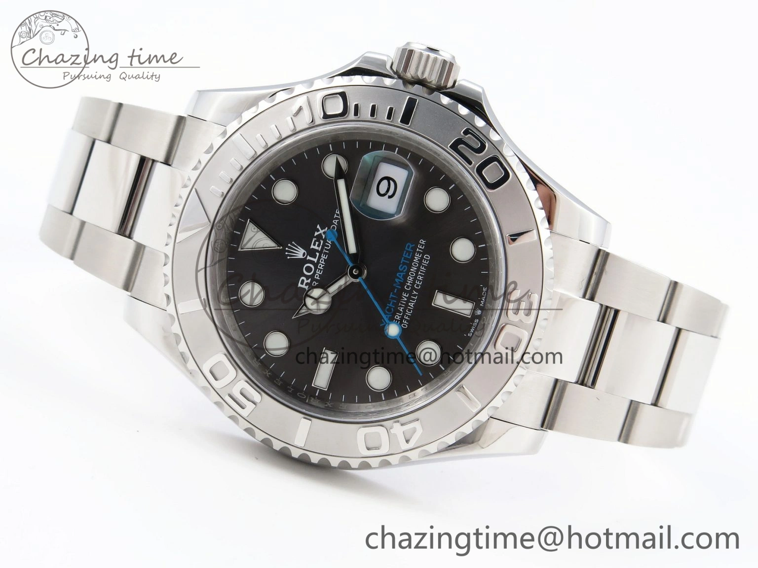 Yacht-Master 126622 VSF 1:1 Best Edition 904L Steel Gray Dial on SS Bracelet VS Chic 1899