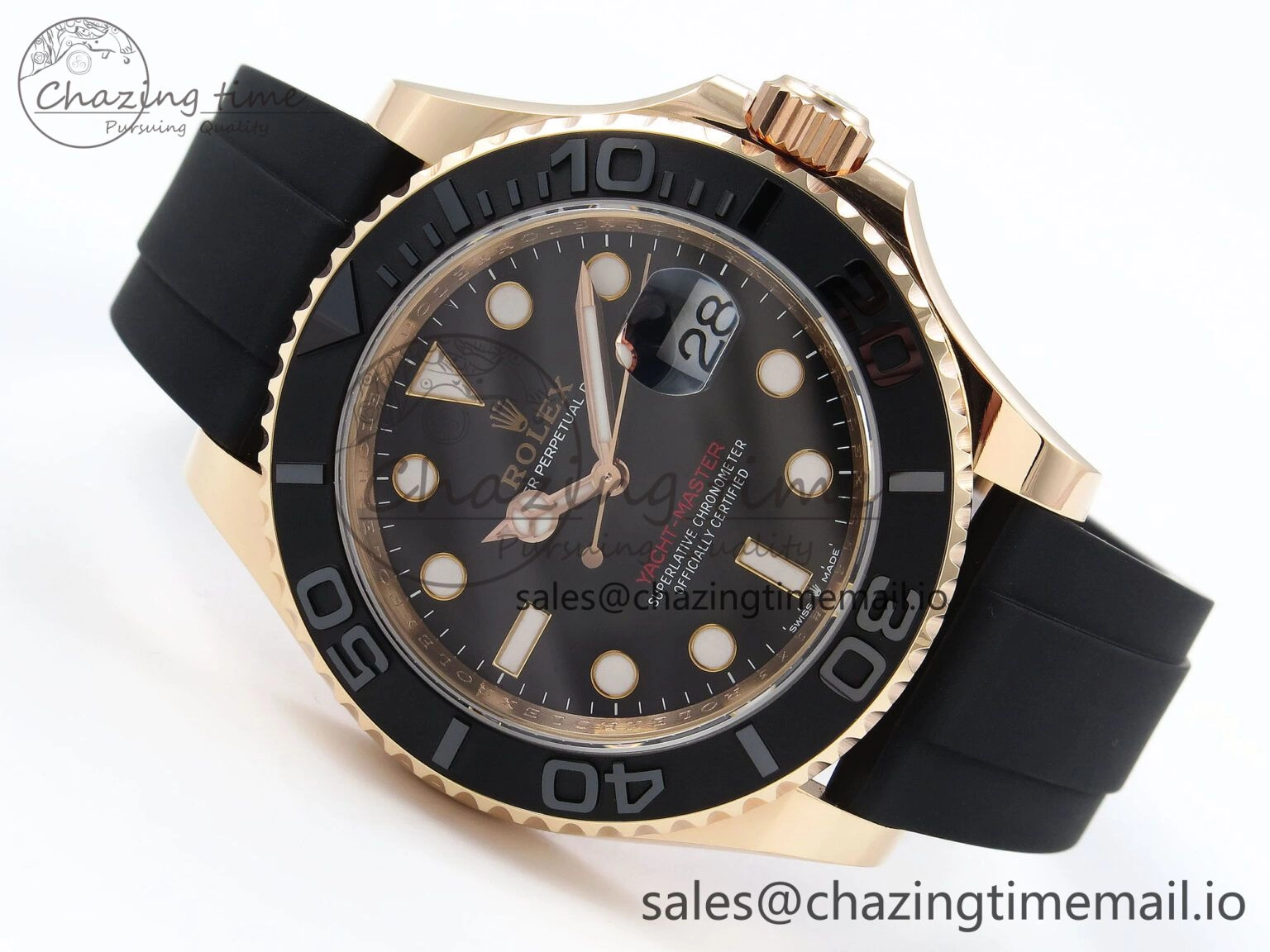 Fashionable Yacht-Master 126655 ARF 1:1 Best Edition on Oysterflex Strap VR3235 (Gain Weight) 1570