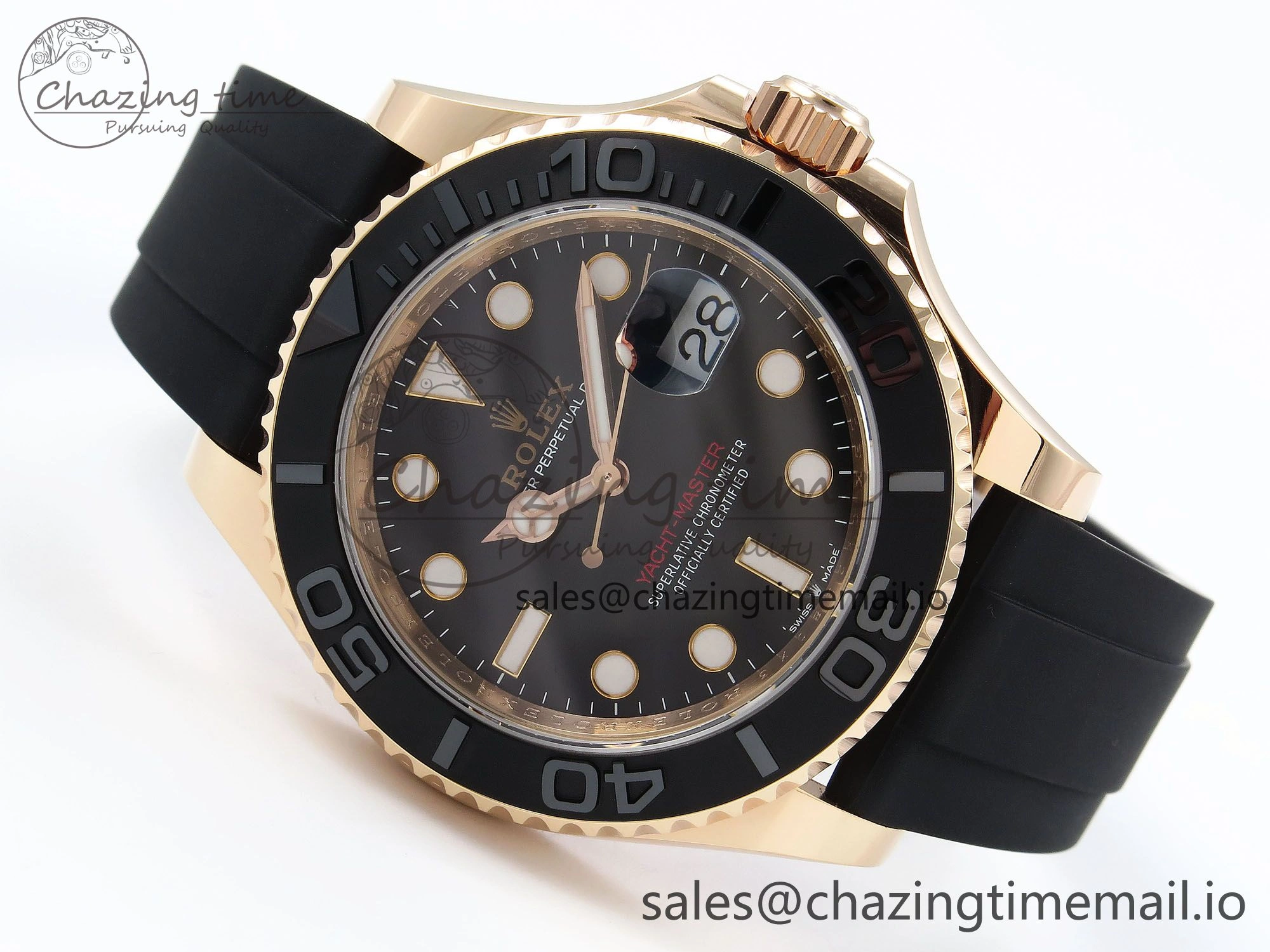 Fashionable Yacht-Master 126655 ARF 1:1 Best Edition on Oysterflex Strap VR3235 (Gain Weight) 1570