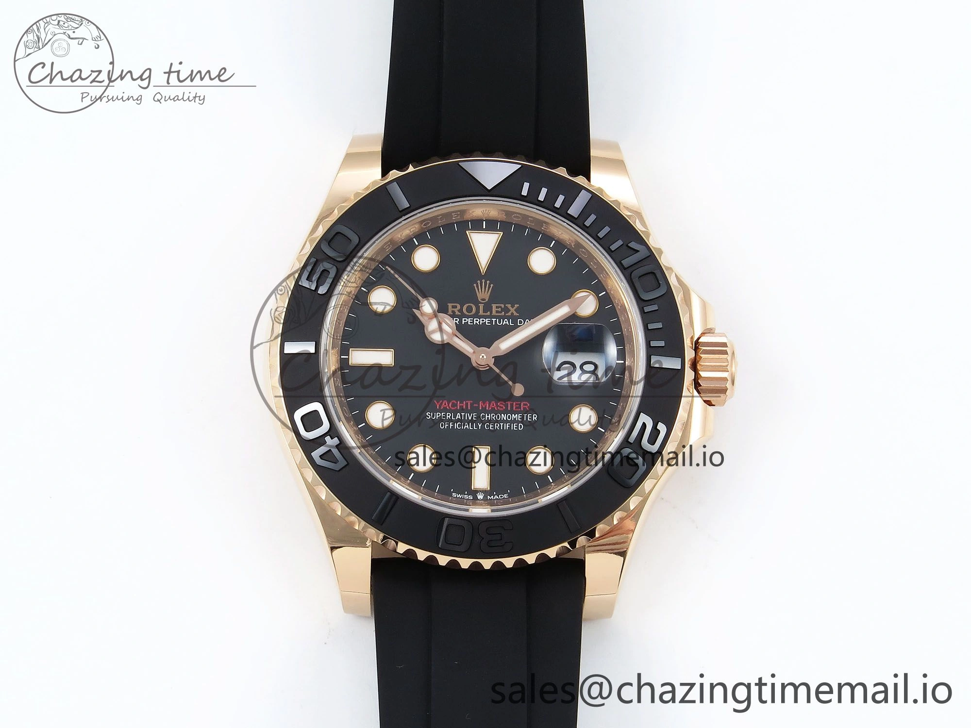 Fashionable Yacht-Master 126655 ARF 1:1 Best Edition on Oysterflex Strap VR3235 (Gain Weight) 1570