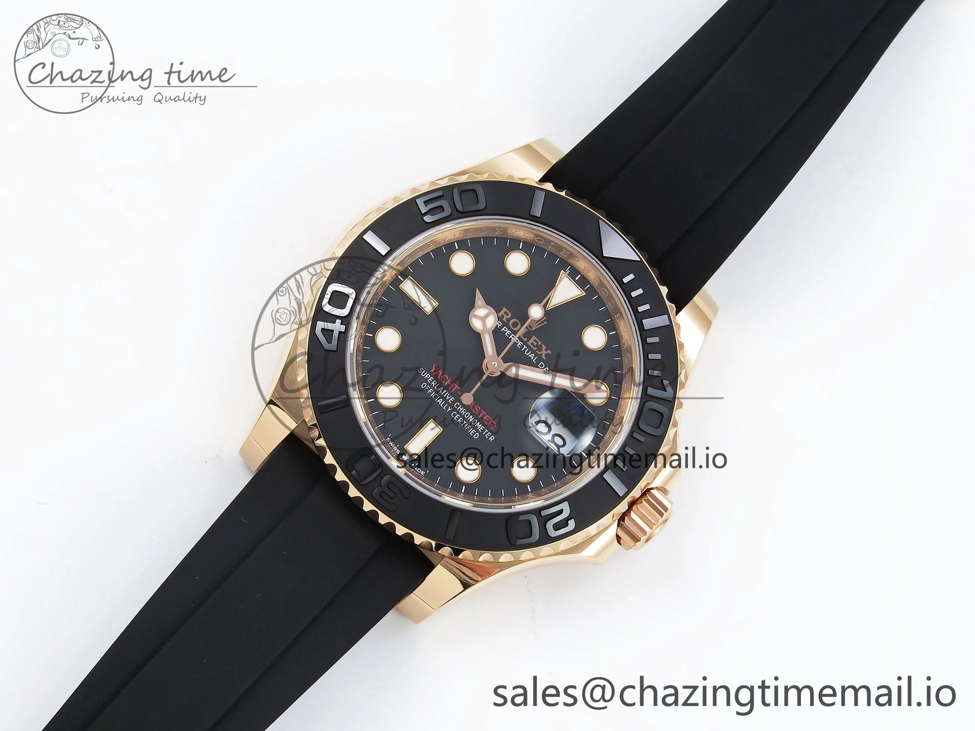 Fashionable Yacht-Master 126655 ARF 1:1 Best Edition on Oysterflex Strap VR3235 (Gain Weight) 1570