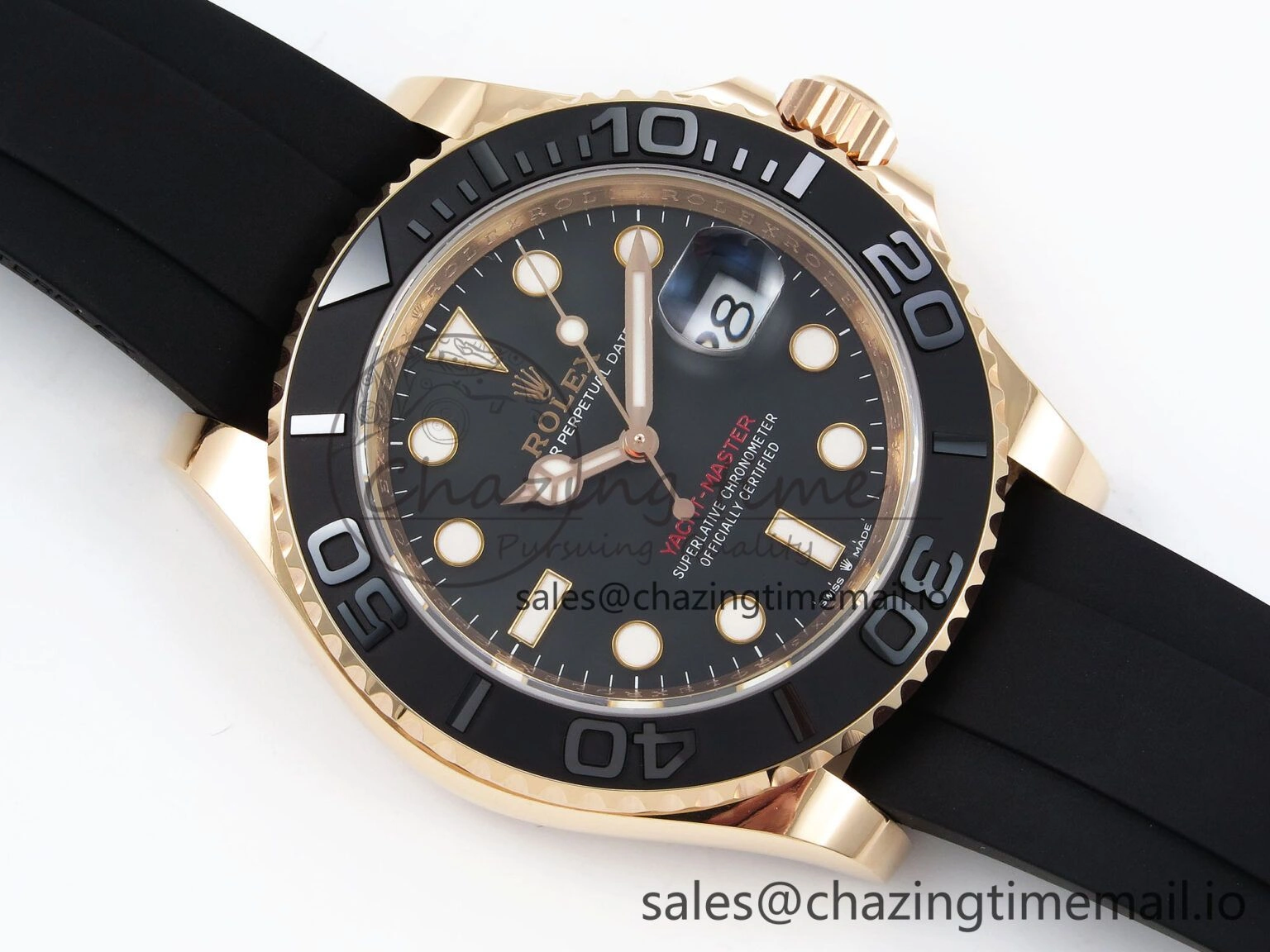 Fashionable Yacht-Master 126655 ARF 1:1 Best Edition on Oysterflex Strap VR3235 (Gain Weight) 1570