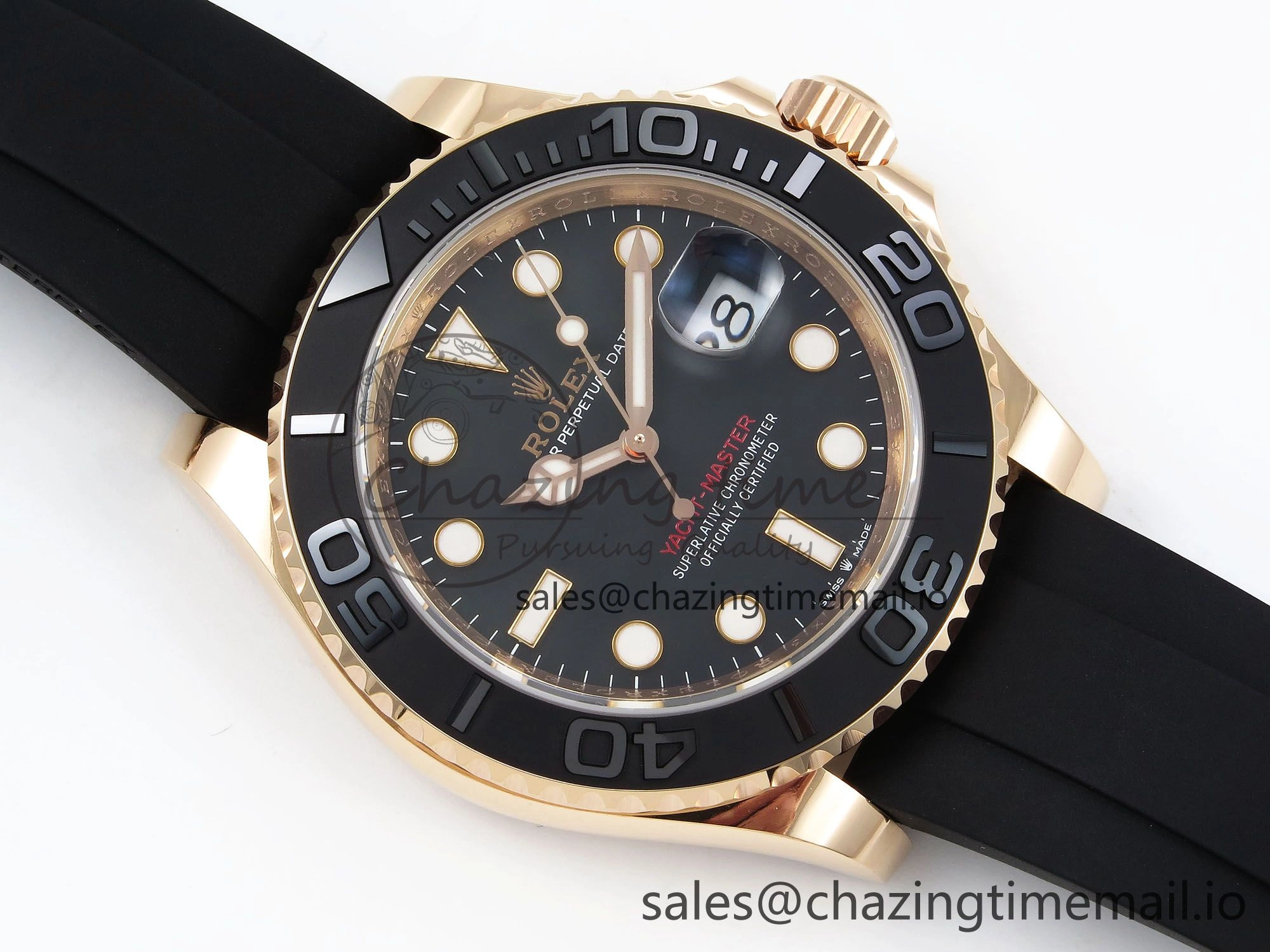 Fashionable Yacht-Master 126655 ARF 1:1 Best Edition on Oysterflex Strap VR3235 (Gain Weight) 1570