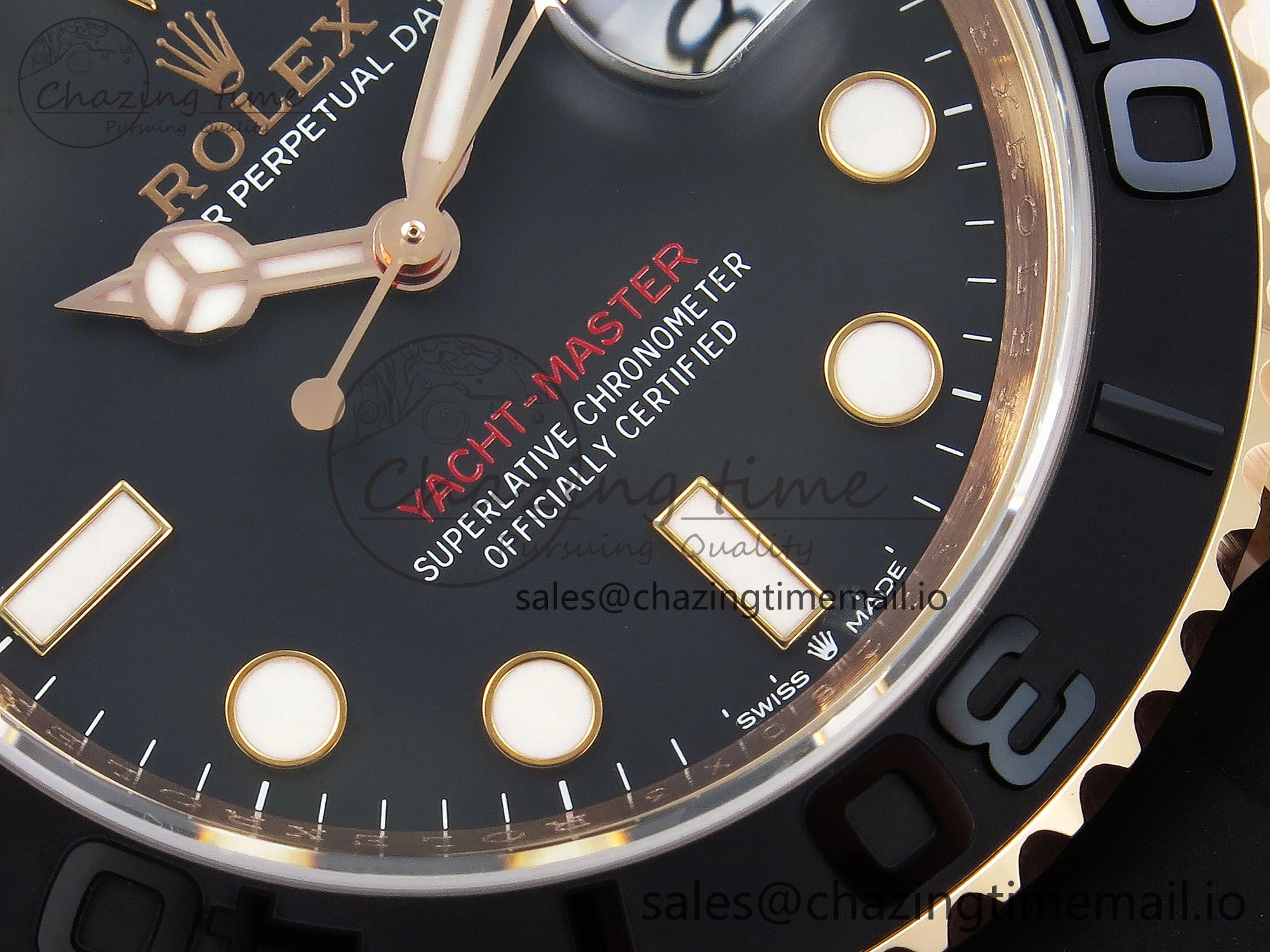 Fashionable Yacht-Master 126655 ARF 1:1 Best Edition on Oysterflex Strap VR3235 (Gain Weight) 1570
