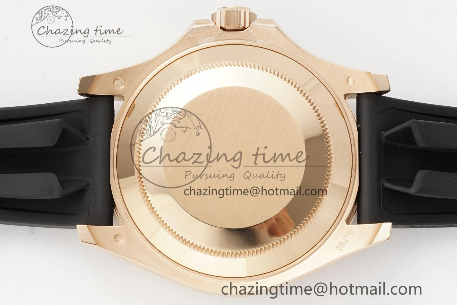 WellDesigned Yacht-Master 126655 C+F 1:1 Best Edition Black Ceramic Bezel on Oysterflex Rubber Strap VR 1955