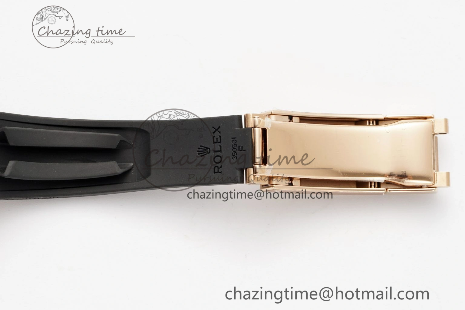 WellDesigned Yacht-Master 126655 C+F 1:1 Best Edition Black Ceramic Bezel on Oysterflex Rubber Strap VR 1955