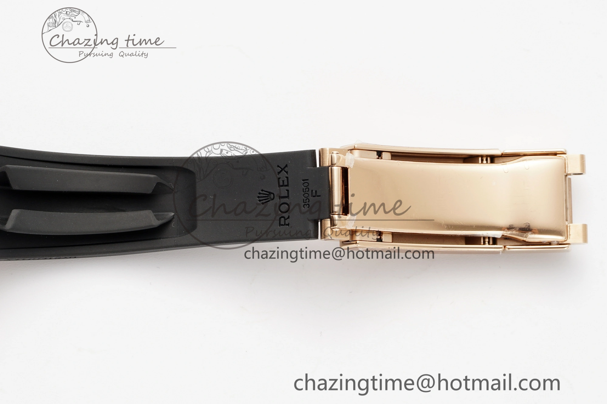 WellDesigned Yacht-Master 126655 C+F 1:1 Best Edition Black Ceramic Bezel on Oysterflex Rubber Strap VR 1955