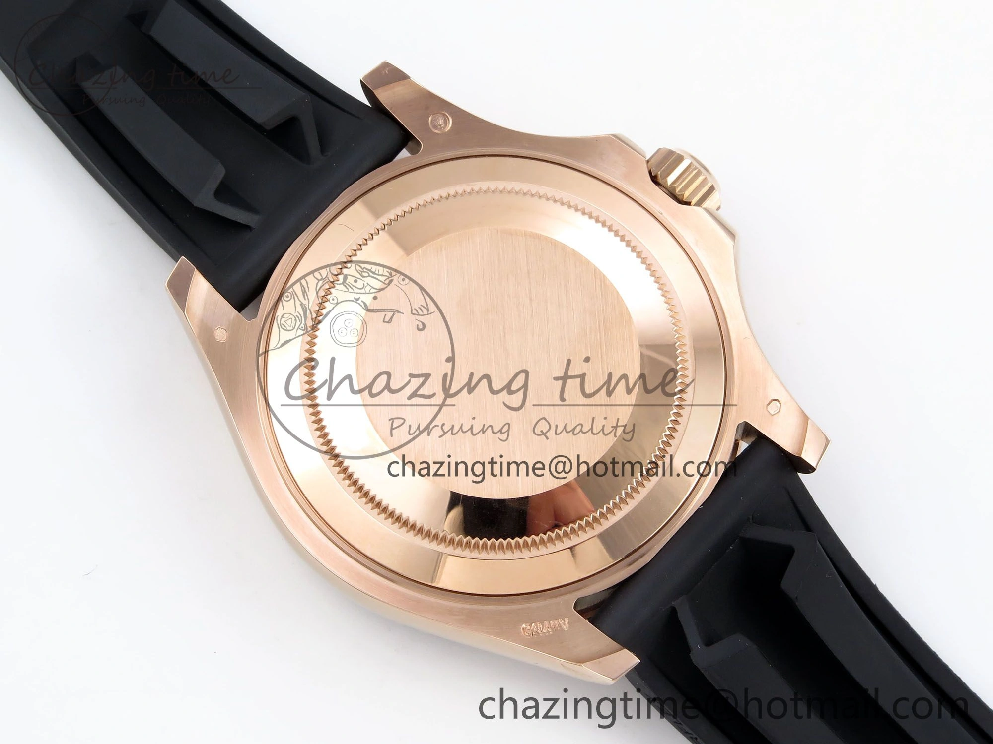 Yacht-Master 126655 HGF 904L Steel 1:1 Best Edition Black Dial on Oysterflex Strap VR HighPerformance 1466