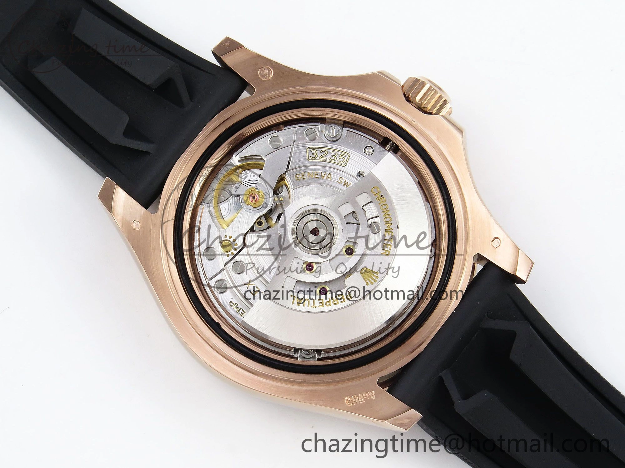 Yacht-Master 126655 HGF 904L Steel 1:1 Best Edition Black Dial on Oysterflex Strap VR HighPerformance 1466