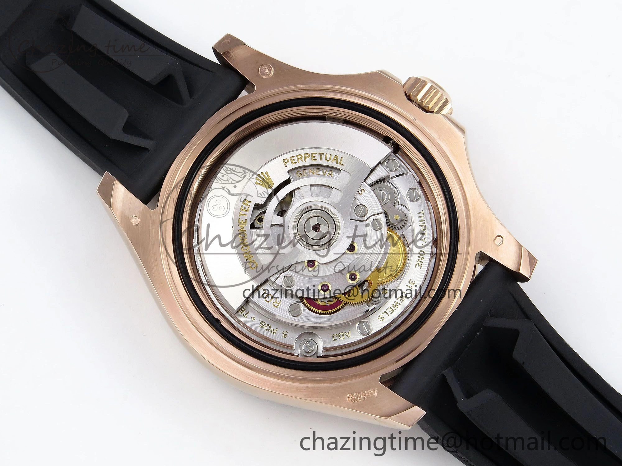 Yacht-Master 126655 HGF 904L Steel 1:1 Best Edition Black Dial on Oysterflex Strap VR HighPerformance 1466