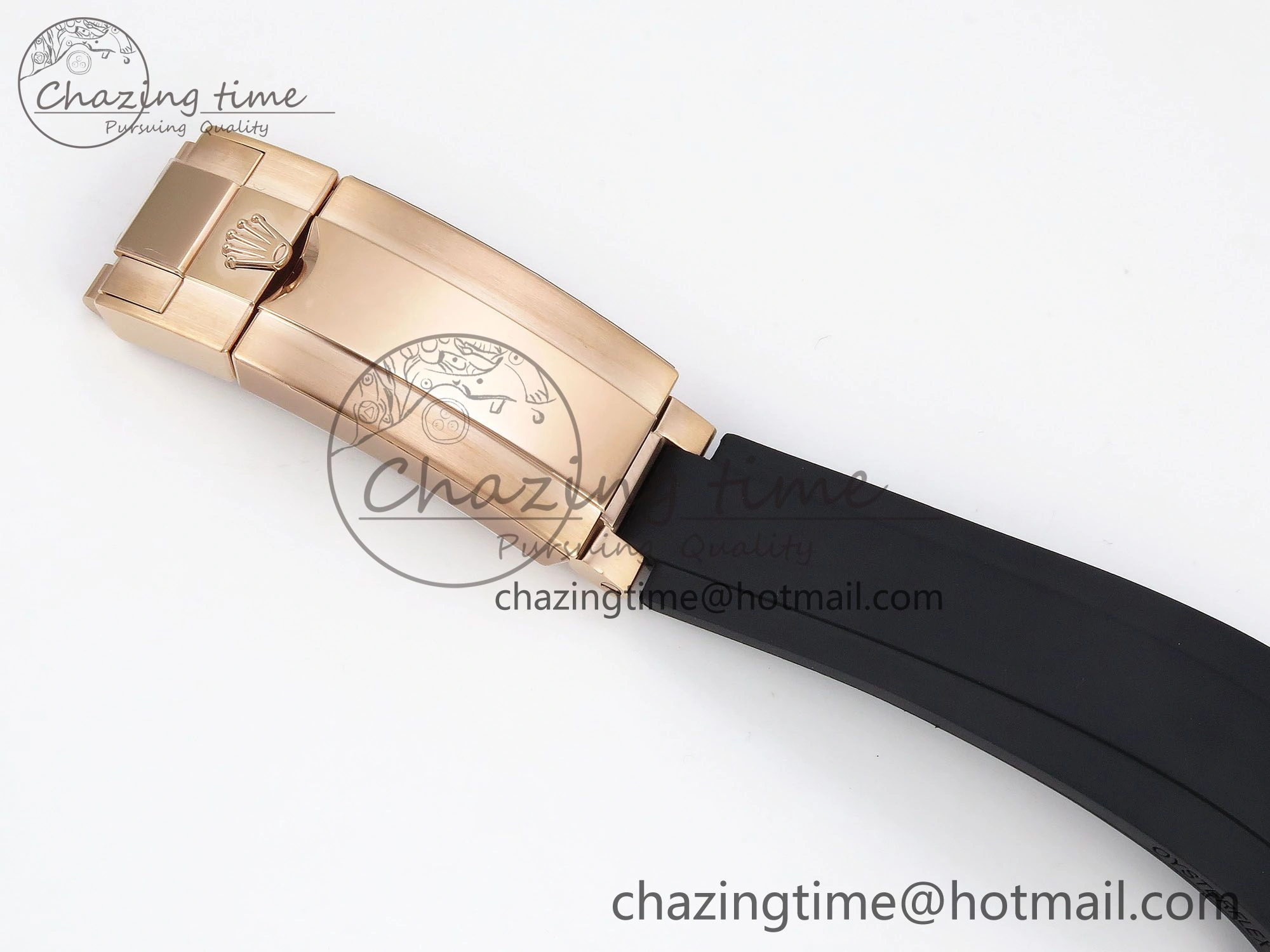 Yacht-Master 126655 HGF 904L Steel 1:1 Best Edition Black Dial on Oysterflex Strap VR HighPerformance 1466