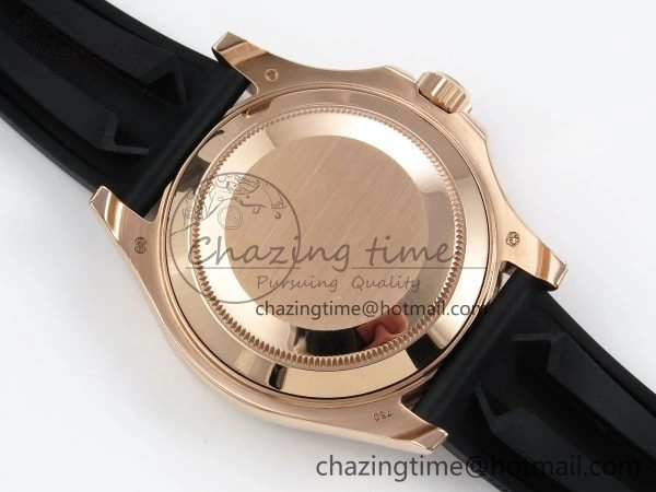 Yacht-Master 126655 KF 1:1 Best Edition RG Wrapped on Oysterflex Strap VR3235 (Gen Weight) SmoothTexture 1624