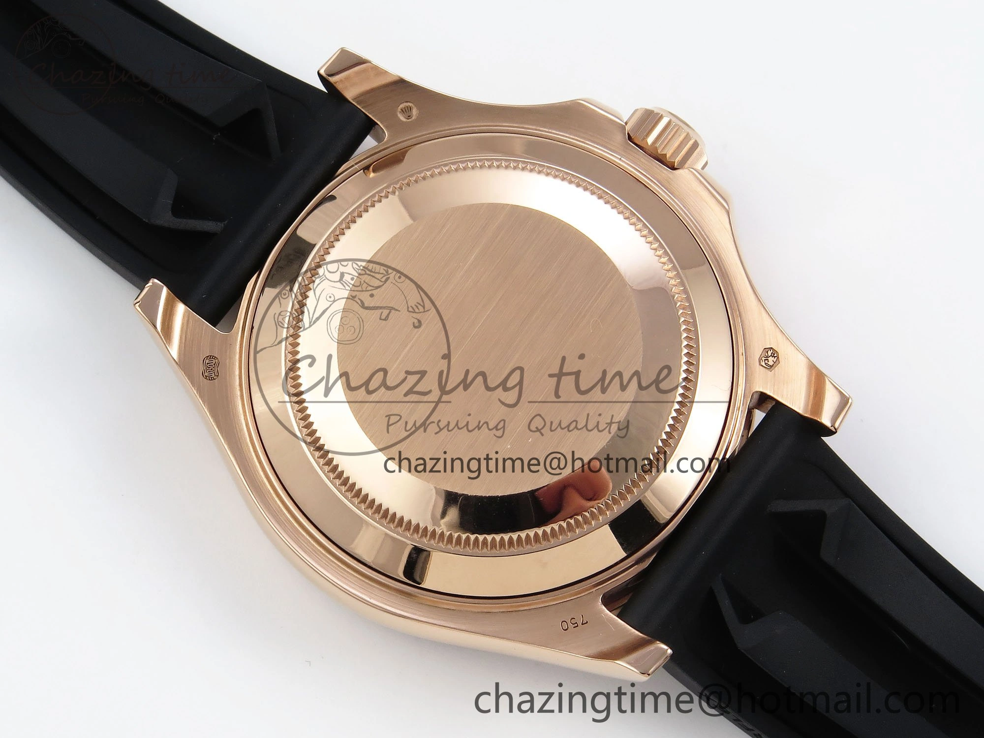 Yacht-Master 126655 KF 1:1 Best Edition RG Wrapped on Oysterflex Strap VR3235 (Gen Weight) SmoothTexture 1624