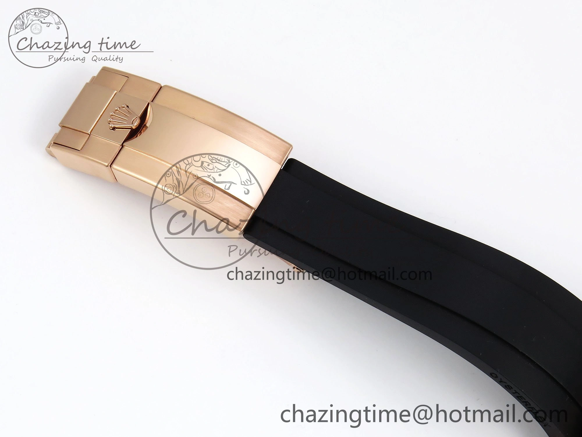 Yacht-Master 126655 KF 1:1 Best Edition RG Wrapped on Oysterflex Strap VR3235 (Gen Weight) SmoothTexture 1624