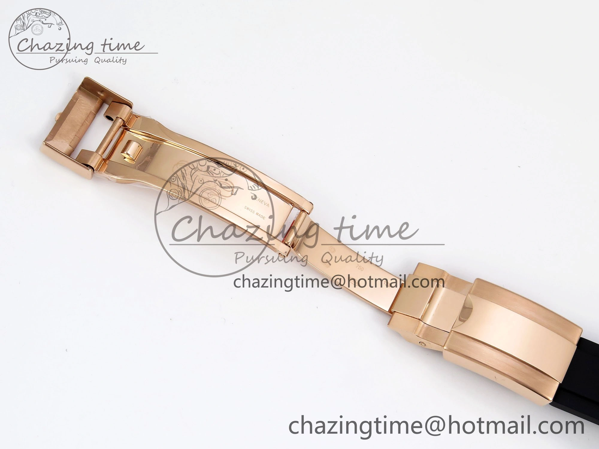 Yacht-Master 126655 KF 1:1 Best Edition RG Wrapped on Oysterflex Strap VR3235 (Gen Weight) SmoothTexture 1624
