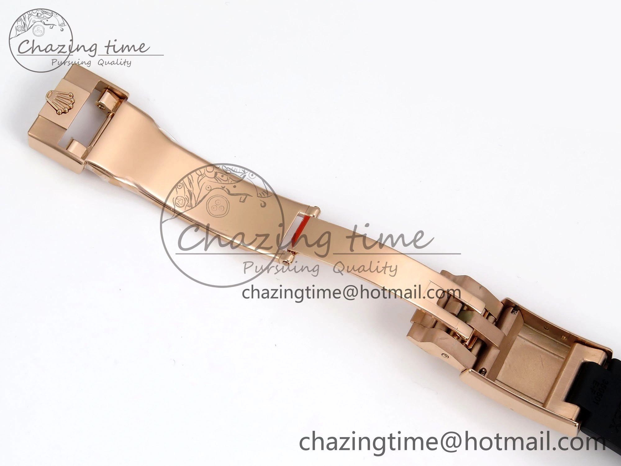 Yacht-Master 126655 KF 1:1 Best Edition RG Wrapped on Oysterflex Strap VR3235 (Gen Weight) SmoothTexture 1624