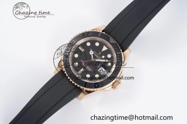 Colorful Yacht-Master 126655 VSF 1:1 Best Edition Black Ceramic Bezel on Oysterflex Rubber Strap VS 2026