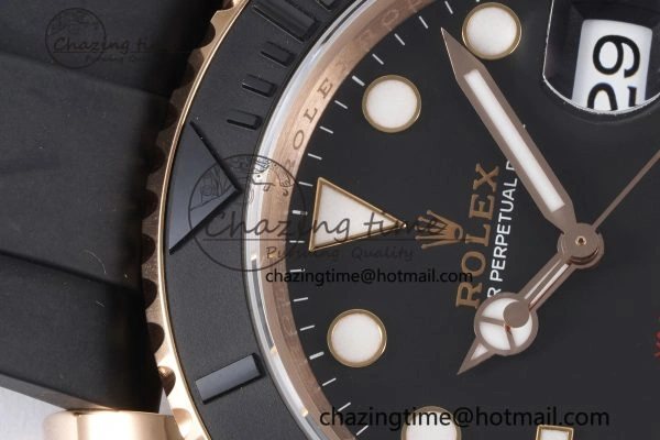 Colorful Yacht-Master 126655 VSF 1:1 Best Edition Black Ceramic Bezel on Oysterflex Rubber Strap VS 2026