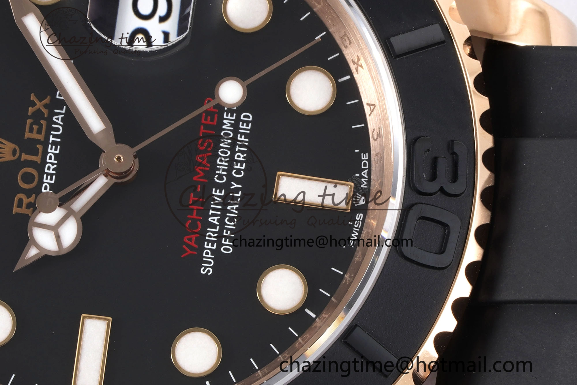 Colorful Yacht-Master 126655 VSF 1:1 Best Edition Black Ceramic Bezel on Oysterflex Rubber Strap VS 2026