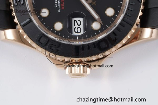 Colorful Yacht-Master 126655 VSF 1:1 Best Edition Black Ceramic Bezel on Oysterflex Rubber Strap VS 2026