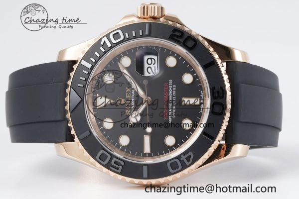 Colorful Yacht-Master 126655 VSF 1:1 Best Edition Black Ceramic Bezel on Oysterflex Rubber Strap VS 2026