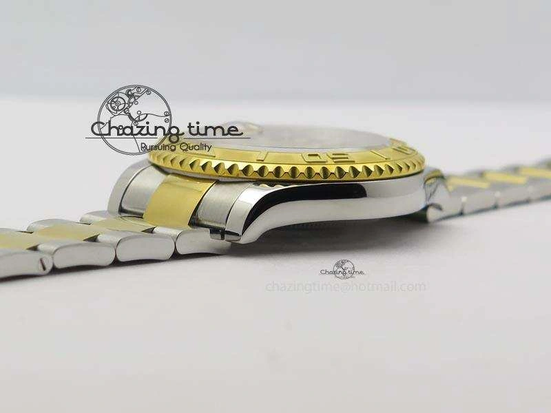Yacht-Master 16623 JF Best Edition YG Dial On SS YG Bracelet A Refined 3915