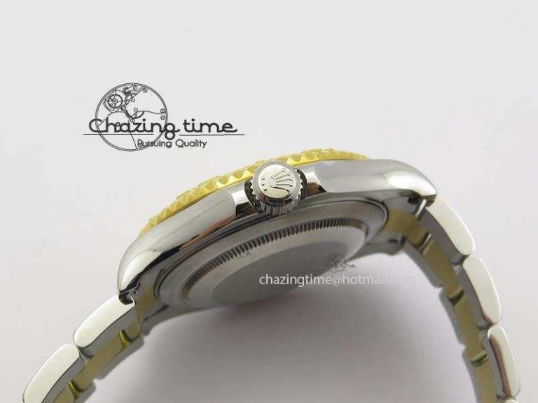 Yacht-Master 16623 JF Best Edition YG Dial On SS YG Bracelet A Refined 3915