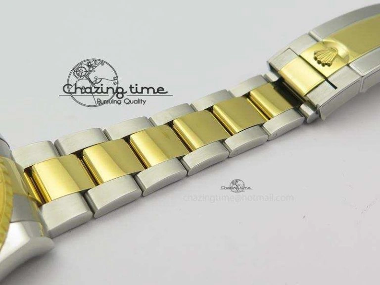Yacht-Master 16623 JF Best Edition YG Dial On SS YG Bracelet A Refined 3915