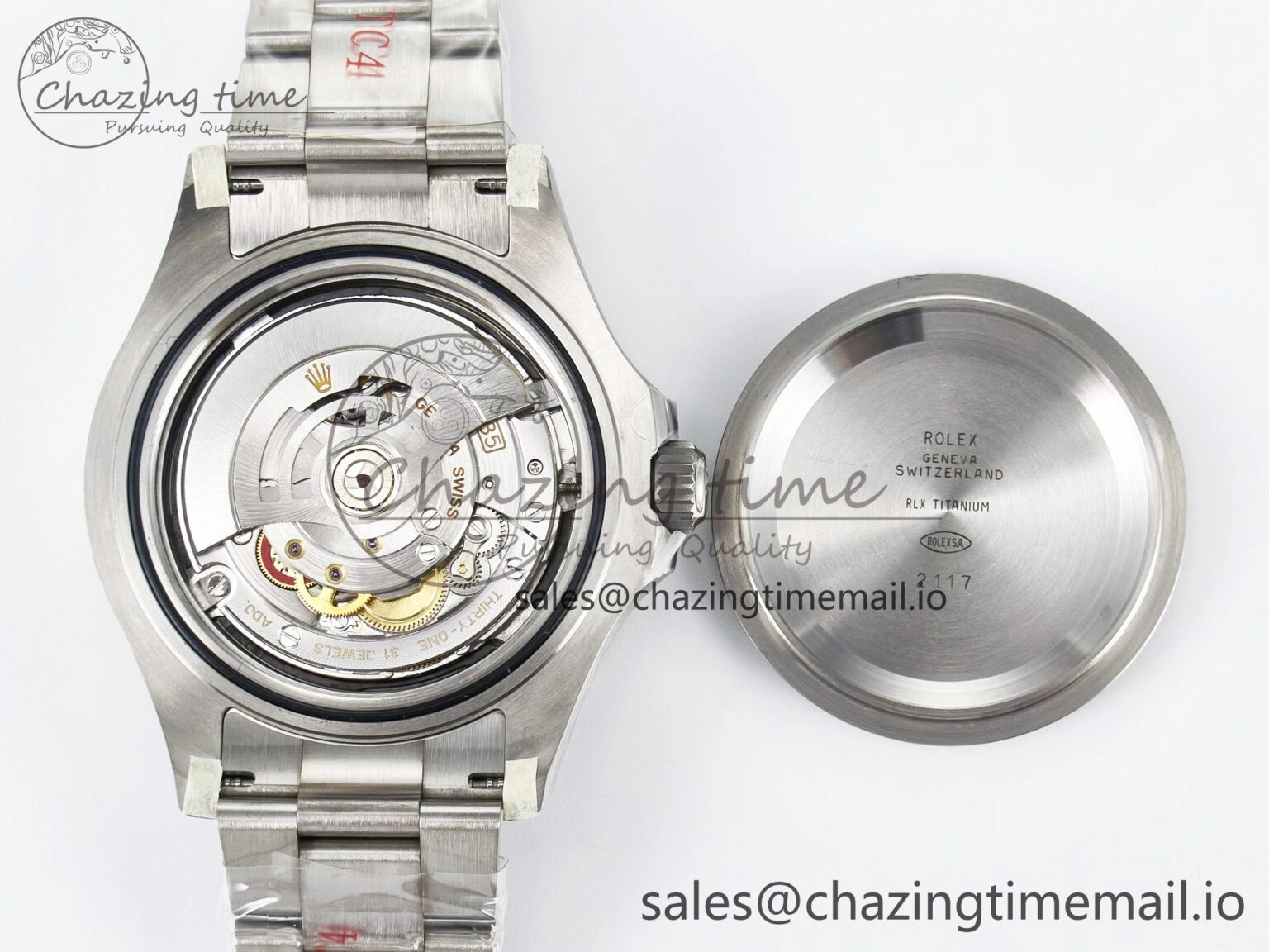 NewStyle Yacht-Master 226627 Titanium Clean 1:1 Best Edition Black Dial on Titanium Bracelet VR 91