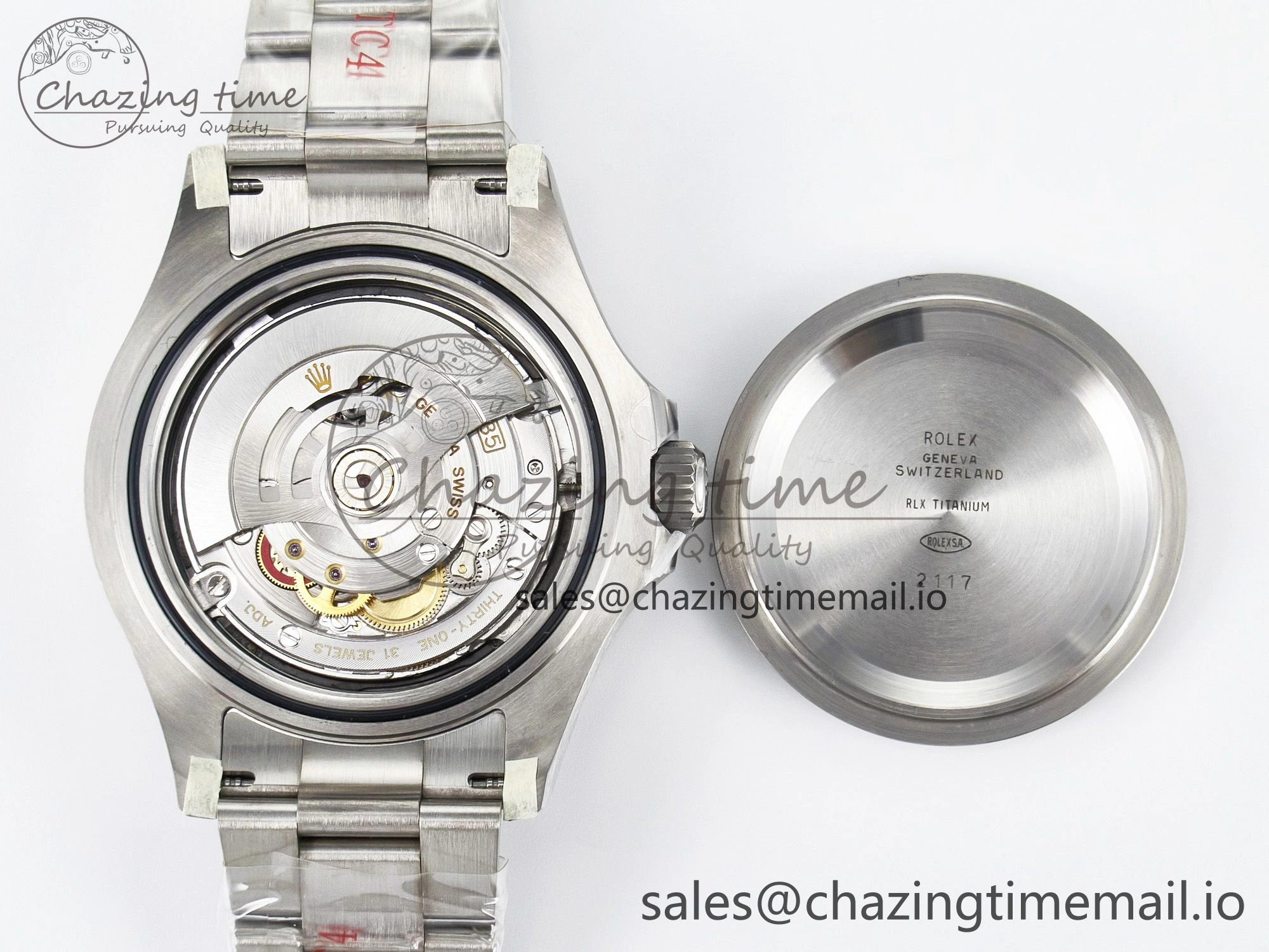 NewStyle Yacht-Master 226627 Titanium Clean 1:1 Best Edition Black Dial on Titanium Bracelet VR 91