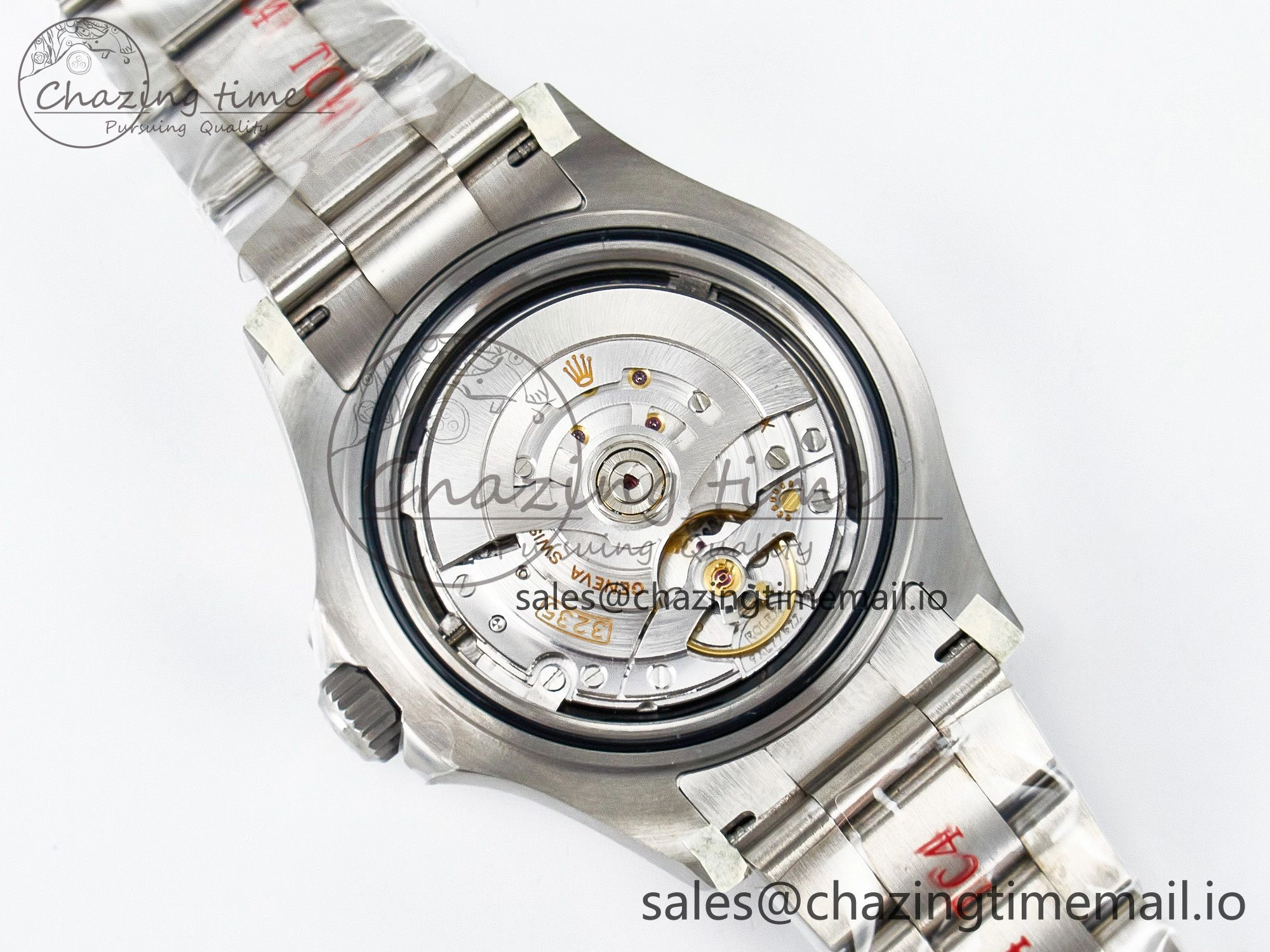 NewStyle Yacht-Master 226627 Titanium Clean 1:1 Best Edition Black Dial on Titanium Bracelet VR 91