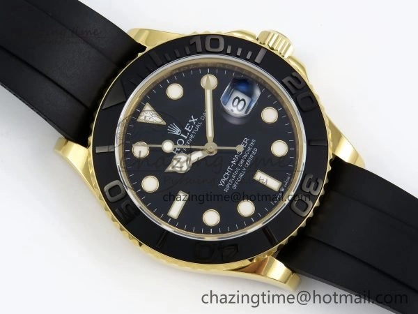 Yacht-Master 226658 KF 1:1 Best Edition YG Wrapped on Oysterflex Strap VR3235 (Gen Weight) Trendy 1626