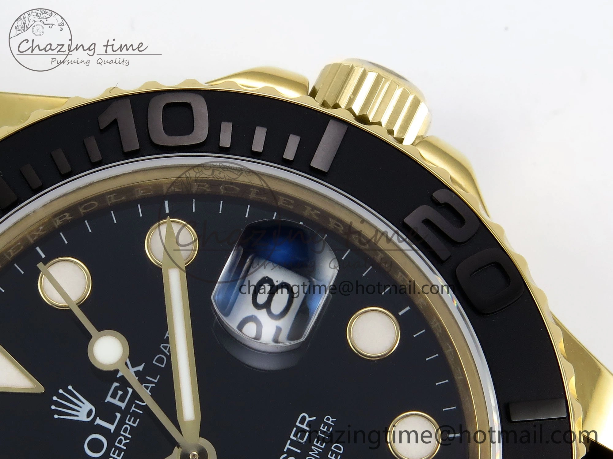 Yacht-Master 226658 KF 1:1 Best Edition YG Wrapped on Oysterflex Strap VR3235 (Gen Weight) Trendy 1626