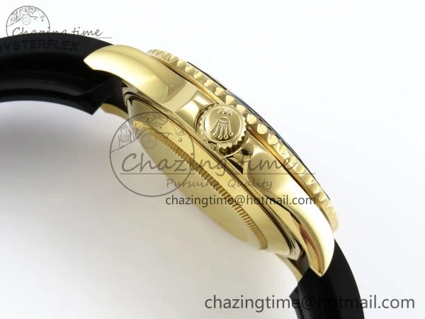 Yacht-Master 226658 KF 1:1 Best Edition YG Wrapped on Oysterflex Strap VR3235 (Gen Weight) Trendy 1626