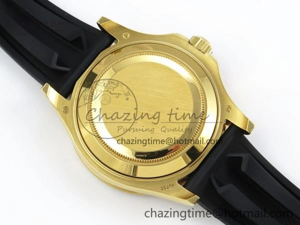 Yacht-Master 226658 KF 1:1 Best Edition YG Wrapped on Oysterflex Strap VR3235 (Gen Weight) Trendy 1626
