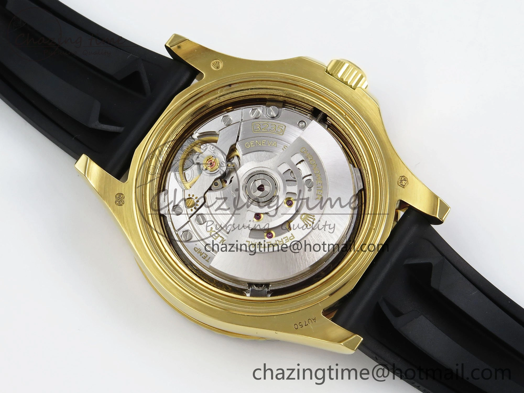Yacht-Master 226658 KF 1:1 Best Edition YG Wrapped on Oysterflex Strap VR3235 (Gen Weight) Trendy 1626