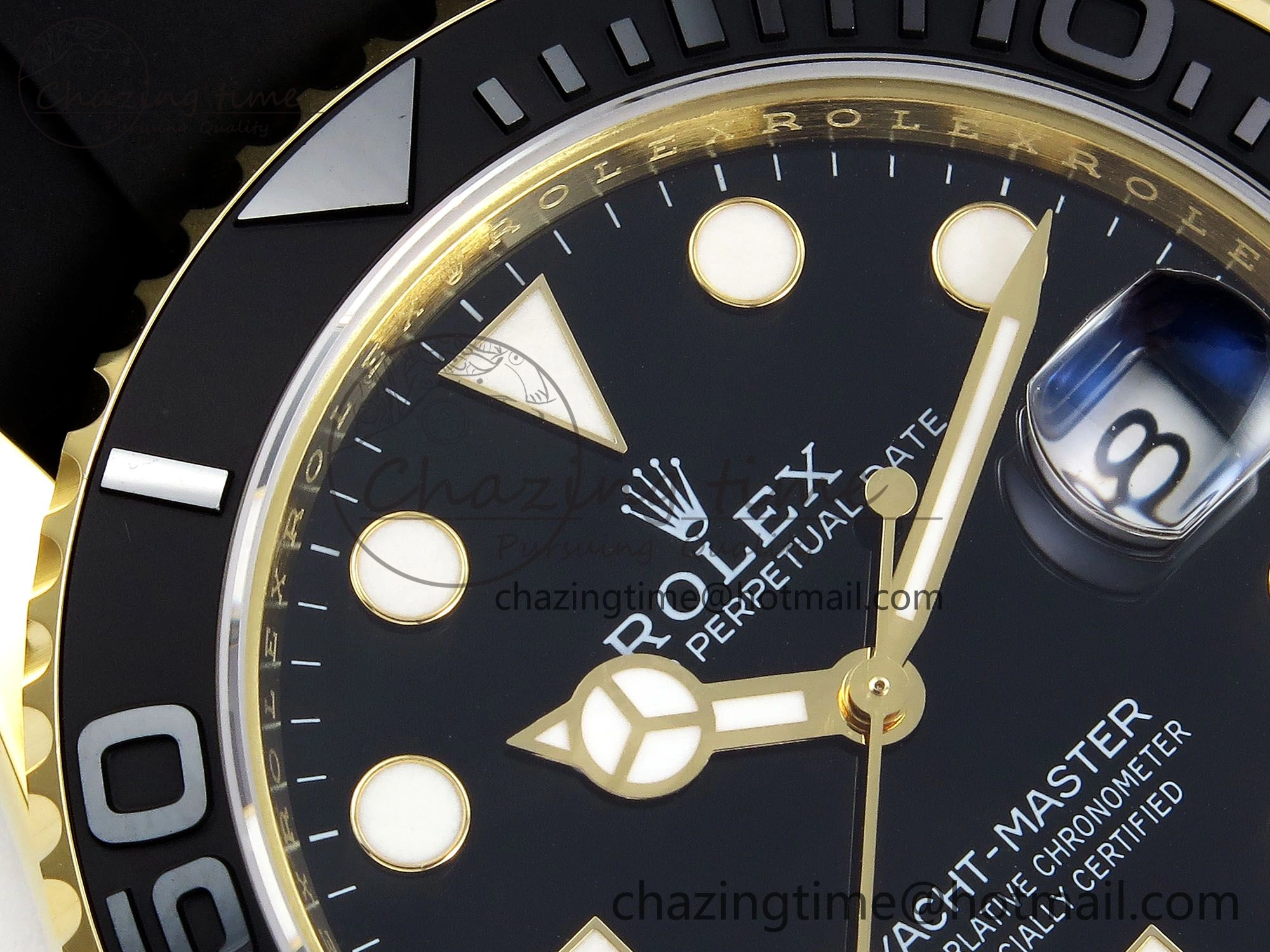 Yacht-Master 226658 SuperF 1:1 Best Edition Black Dial on Oysterflex Strap VR StreetReady 1343
