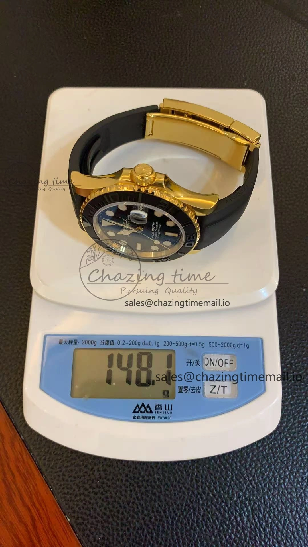 AllSeason Yacht-Master 226658 VSF 1:1 Best Edition Black Dial on Oysterflex Strap VS3235 (Gain Weight) V 174