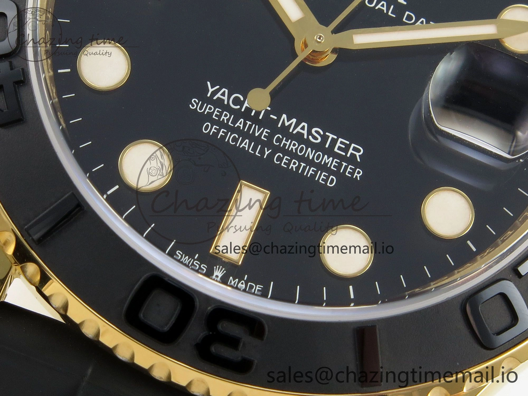 AllSeason Yacht-Master 226658 VSF 1:1 Best Edition Black Dial on Oysterflex Strap VS3235 (Gain Weight) V 174