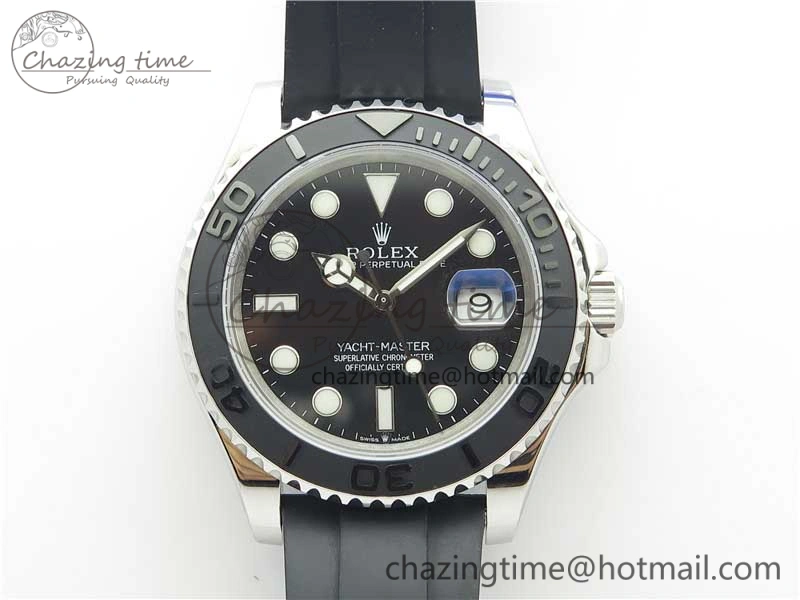 Yacht-Master 226659 42mm BP Maker Best Edition Black Ceramic Bezel on Oysterflex Rubber Strap A HighPerformance 3187