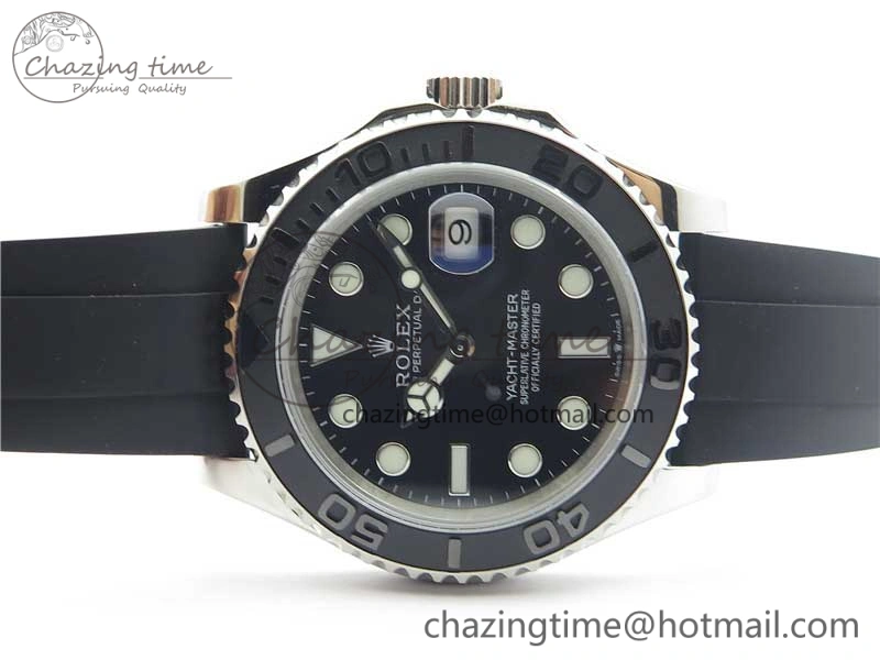 Yacht-Master 226659 42mm BP Maker Best Edition Black Ceramic Bezel on Oysterflex Rubber Strap A HighPerformance 3187